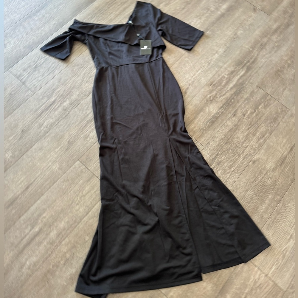 SOLD✨LAST PRICE🍒🤍 STYLEWE regular fit evening black maxi dress 💐 - Picture 13 of 16